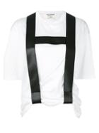Junya Watanabe Comme Des Garçons - Braces Detail T-shirt - Women - Cotton - M, White, Cotton
