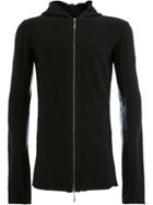 Masnada Zipped Jumper - Black