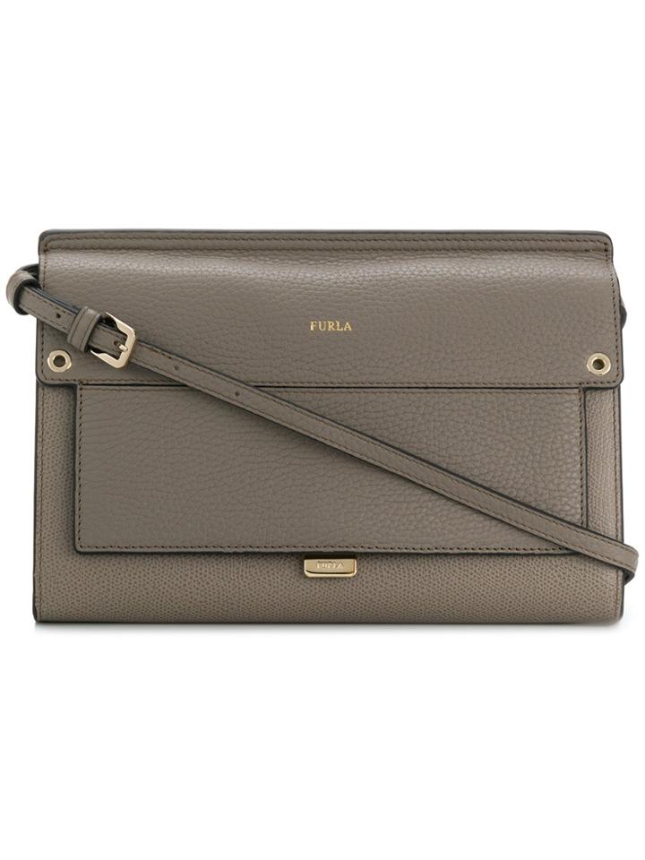 Furla Like Crossbody Bag - Grey
