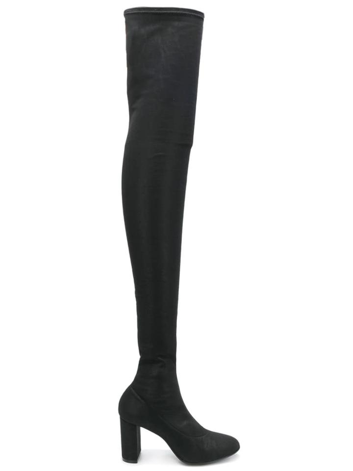 Mm6 Maison Margiela Over-the-knee Boots - Black