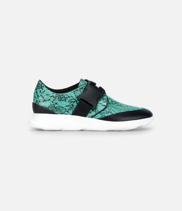 Christopher Kane Lace Printed Low-top Sneakers