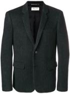 Saint Laurent Striped Jacket - Black