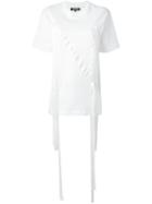 Nicopanda Ribbon Applique T-shirt