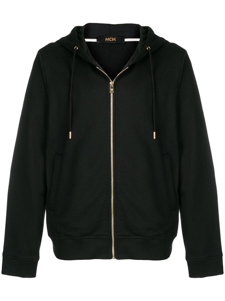 Mcm Logo Hoodie - Black