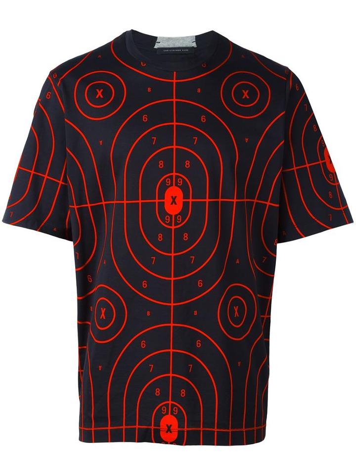 Christopher Kane All-over Print T-shirt, Men's, Size: Large, Black, Cotton