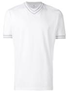 Brunello Cucinelli V-neck T-shirt - White