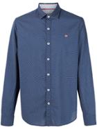 Napapijri Patterned Shirt - Blue
