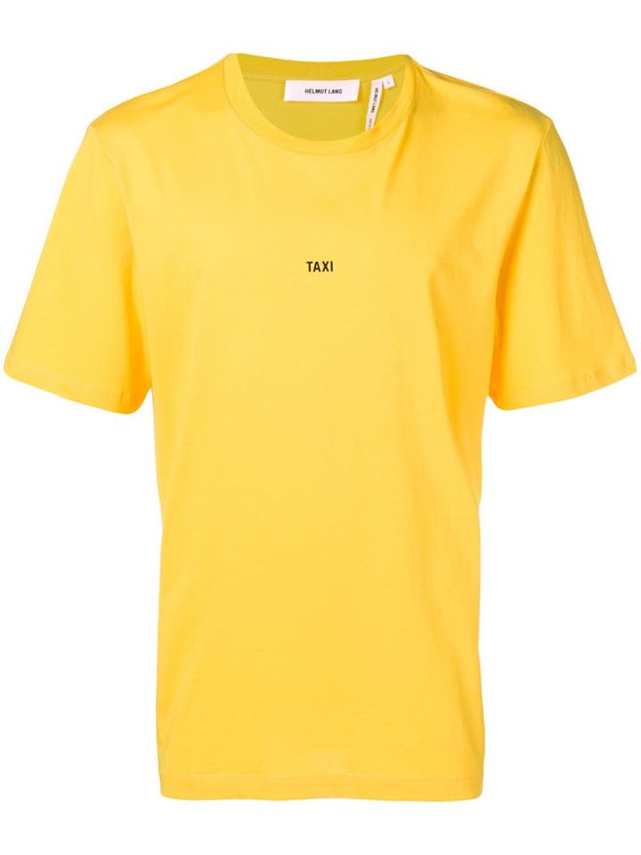 Helmut Lang Taxi T-shirt - Yellow