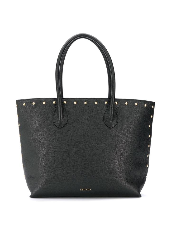 Escada Sport Studded Tote Bag - Black