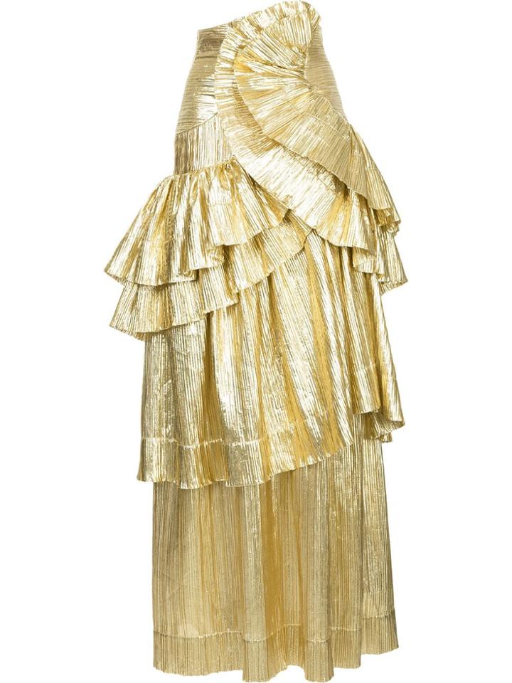 Alice Mccall The Future Is Female Skirt - Metallic