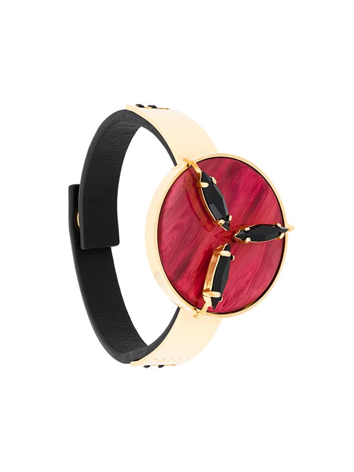 Marni Round Detail Bracelet - Pink & Purple