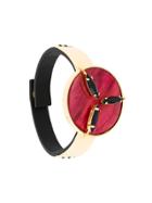 Marni Round Detail Bracelet - Pink & Purple