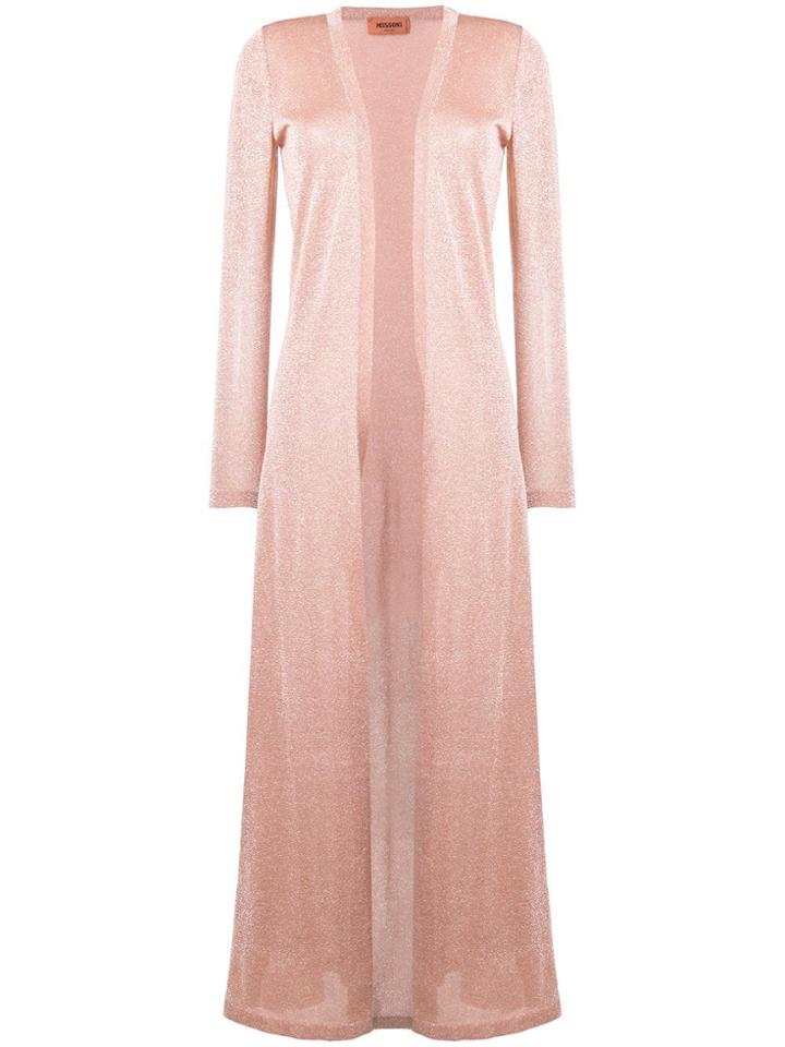Missoni Glitter Elongated Cardigan - Pink
