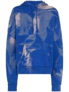 424 424 X Armes Bleach Hooded Sweatshirt - Blue