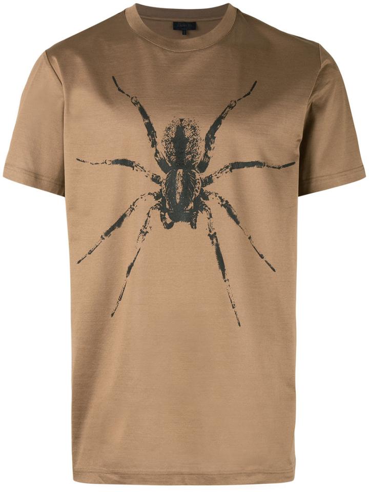 Lanvin Spider Print T-shirt, Men's, Size: Small, Nude/neutrals, Cotton
