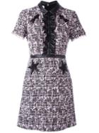 Giamba Tweed Shortsleeved Dress, Women's, Size: 46, Cotton/acrylic/polyamide/virgin Wool