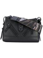 Kenzo - Small Kalifornia Shoulder Bag - Women - Cotton/leather/nylon - One Size, Black, Cotton/leather/nylon
