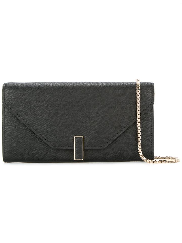 Valextra Wallet On Chain Bag - Black