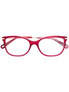 Chloé Eyewear Framed Eye Glasses - Red