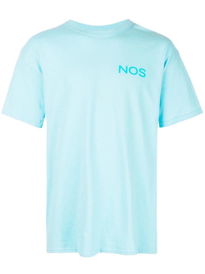 Call Me 917 Graphic Print T-shirt - Blue
