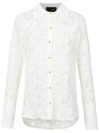 Andrea Bogosian Lace Shirt - White