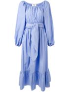 Maryam Nassir Zadeh - Eugenia Dress - Women - Cotton - 6, Blue, Cotton