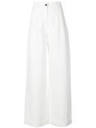 Société Anonyme Summer '18 Long Brunch Trousers - White
