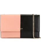 Lanvin Bi-colour Chain Clutch