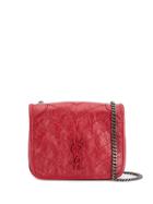 Saint Laurent Vicky Chain Bag - Red