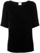 Forte Forte Velvet Blouse, Women's, Size: 1, Black, Viscose/silk