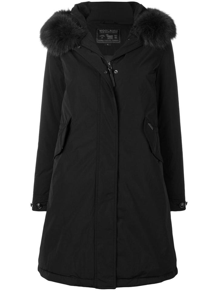Woolrich Loose Padded Coat - Black