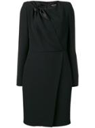 Giorgio Armani Knot Detail Dress - Black