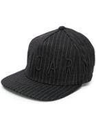 Emporio Armani Logo Striped Cap - Black