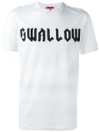 Mcq Alexander Mcqueen Swallow Print T-shirt - White