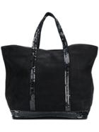 Vanessa Bruno Sequin Handle Tote Bag - Black