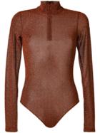 A.f.vandevorst Glitter Effect Body - Yellow & Orange
