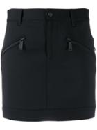 Dsquared2 Zipped Pocket Mini Skirt - Black