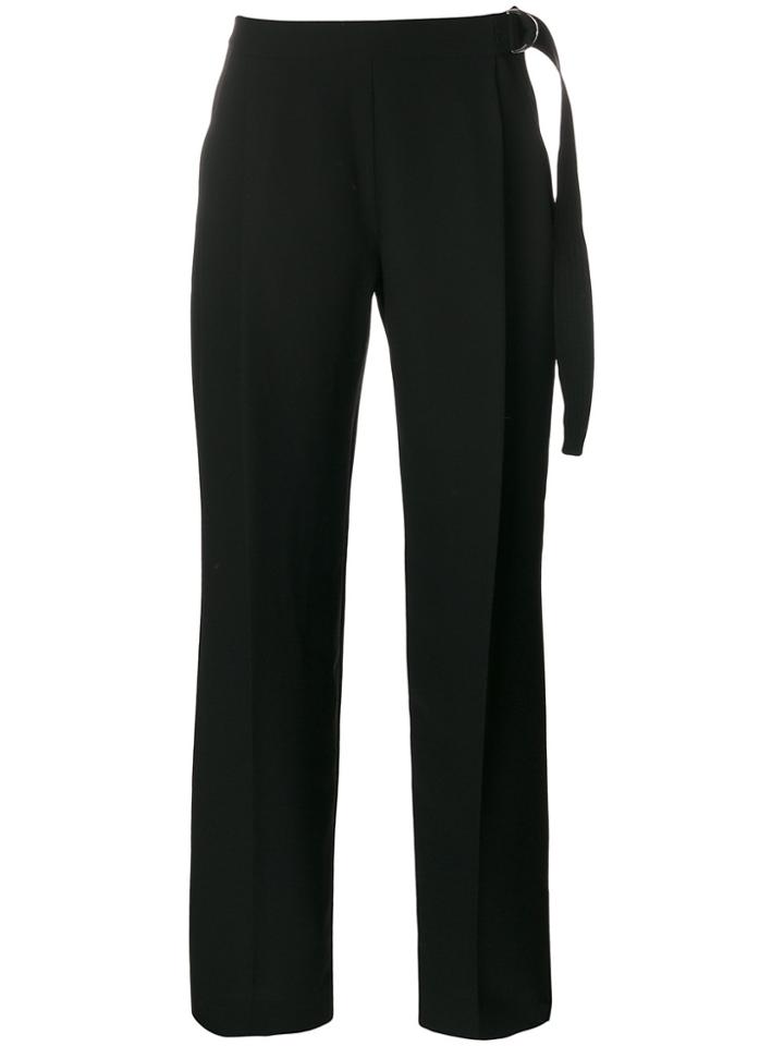 Carven Wide Leg Trousers - Black