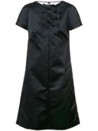 Rochas Bow Detail A-line Dress - Black