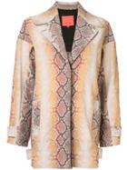 Manning Cartell Snakeskin-effect Jacket - Multicolour