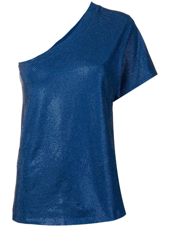 Alexandre Vauthier One-sleeve Blouse - Blue