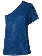 Alexandre Vauthier One-sleeve Blouse - Blue