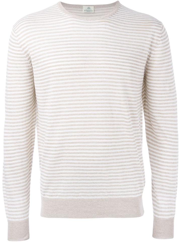Borrelli Striped Crew Neck Jumper