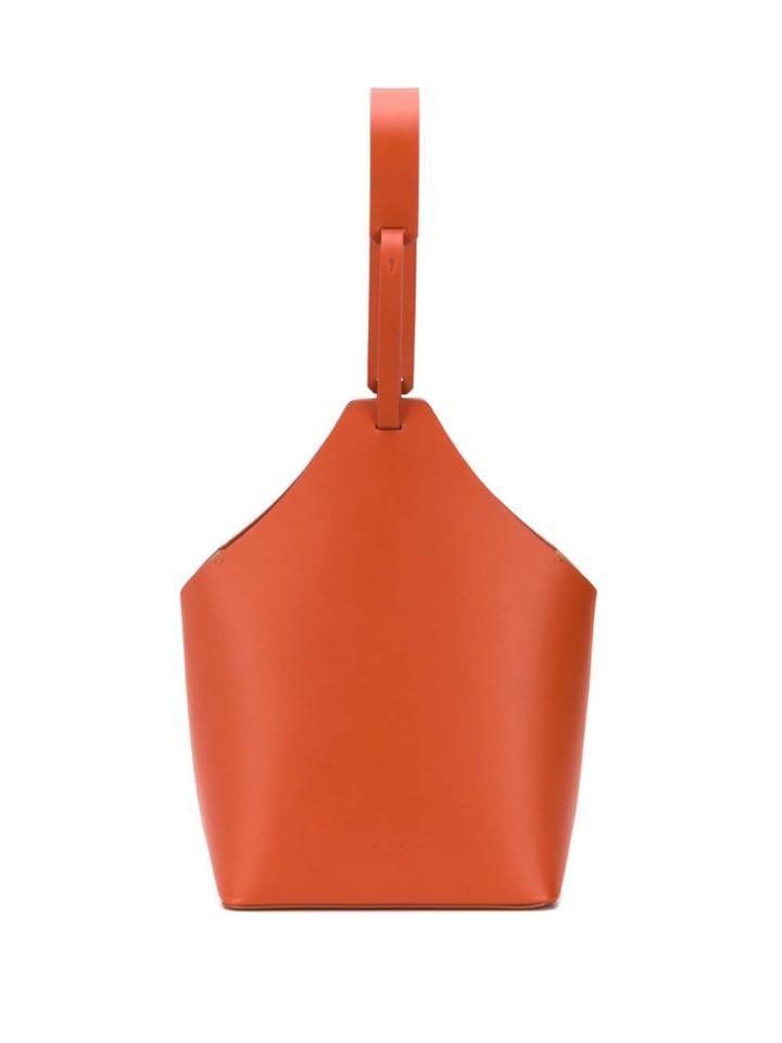 Aesther Ekme Top Handle Bucket Bag - Orange