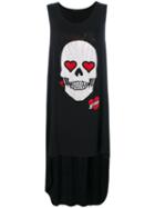 Philipp Plein - Bombay Lee Dress - Women - Spandex/elastane/viscose - S, Black, Spandex/elastane/viscose