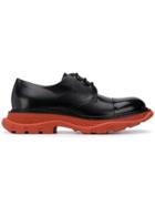 Alexander Mcqueen Tread Derby Shoes - Black