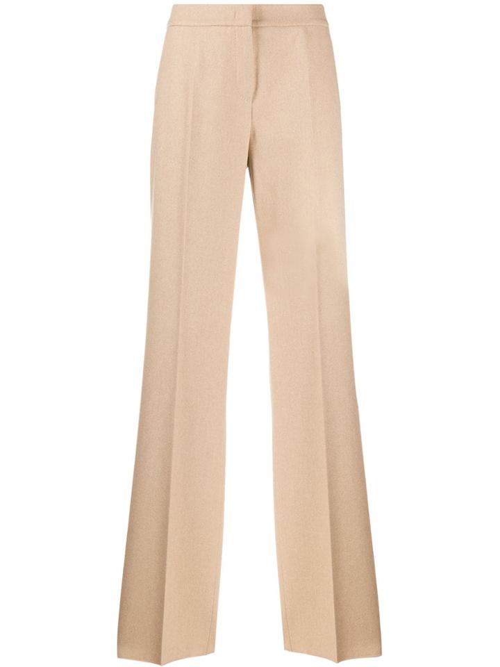 Max Mara Obbia Wide Leg Trousers - Neutrals
