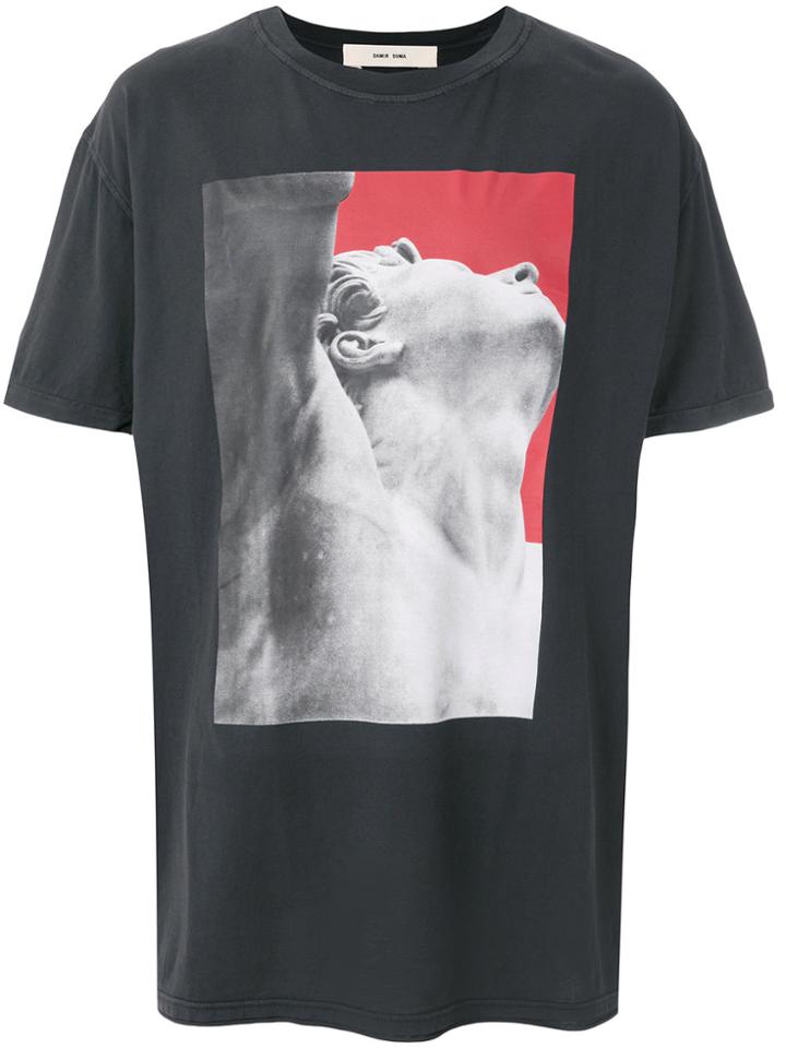 Damir Doma Graphic Print T-shirt - Grey