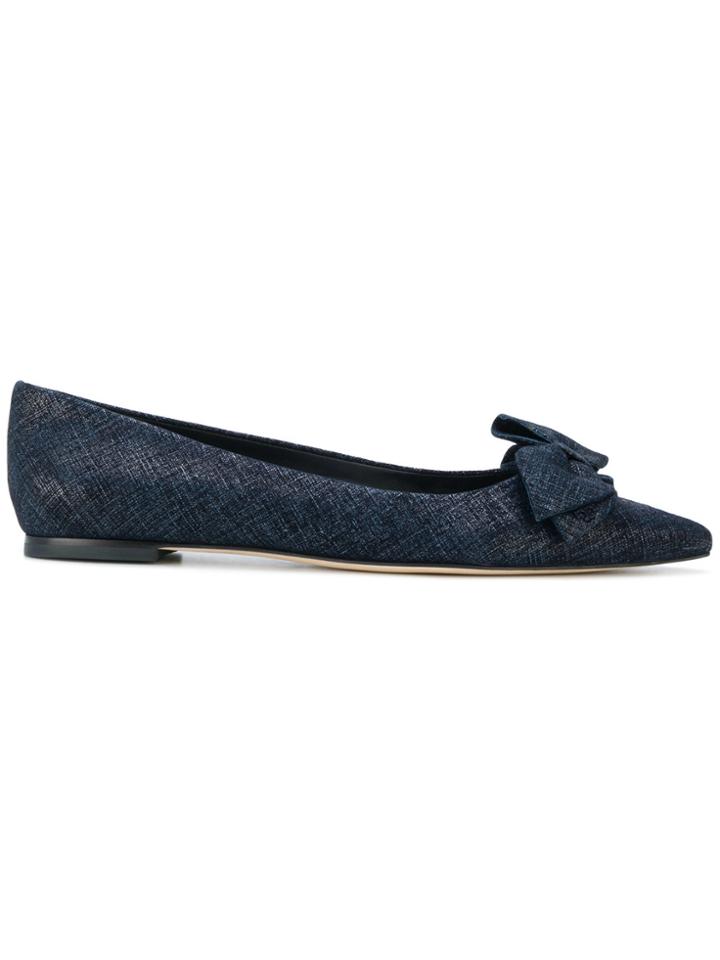 Tory Burch Rosalind Ballet Flats - Blue