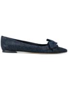 Tory Burch Rosalind Ballet Flats - Blue